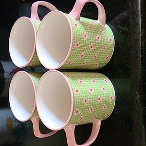 Set of 4 Starbucks coffee mugs